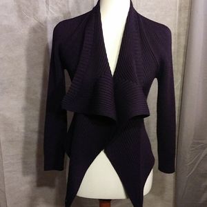 Purple cardigan Jr. Size L